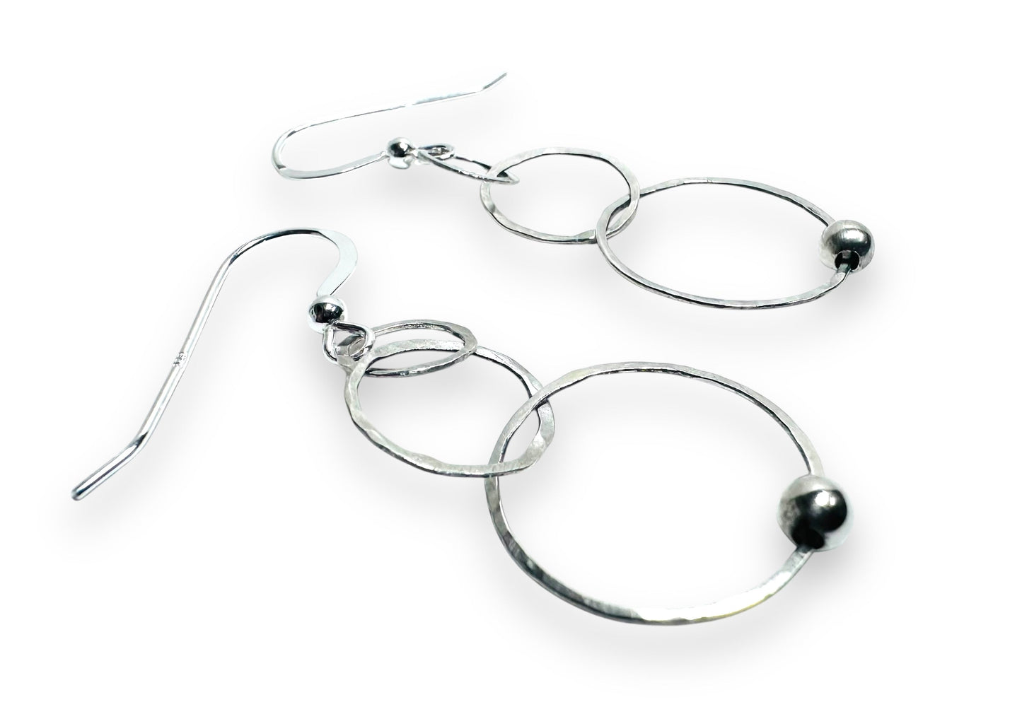 Triple Circle Earrings*
