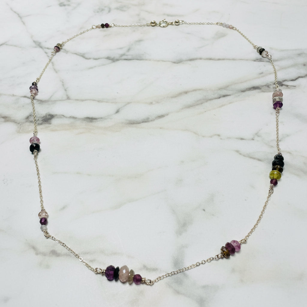 Tourmaline Necklace on Chain*