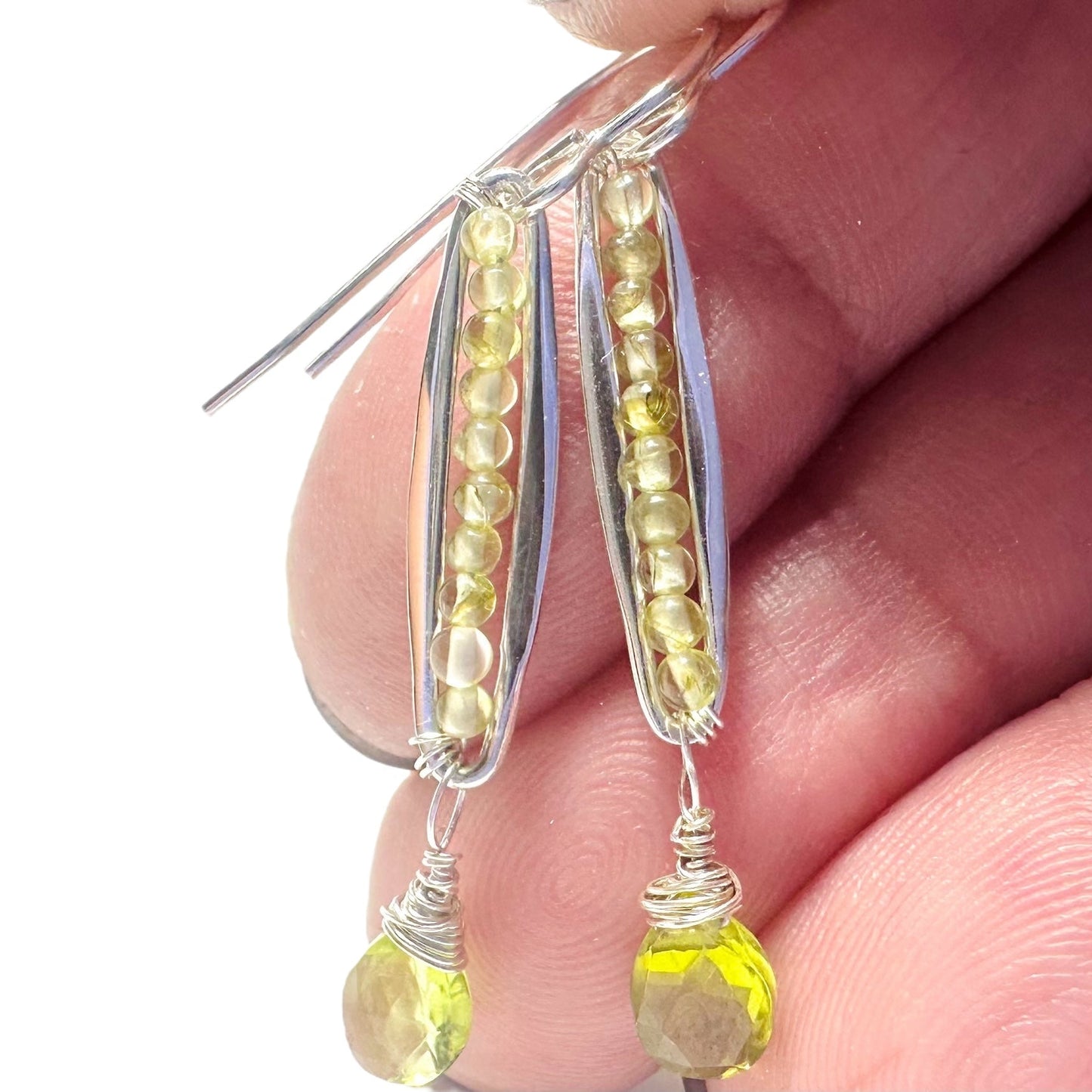 Peridot Sterling Earrings jewelry