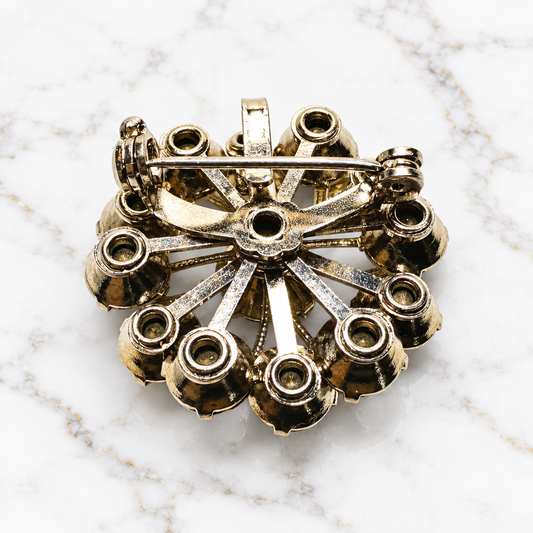 Crystal Brooch