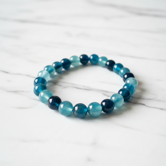Jade Gemstone Stretch Bracelets