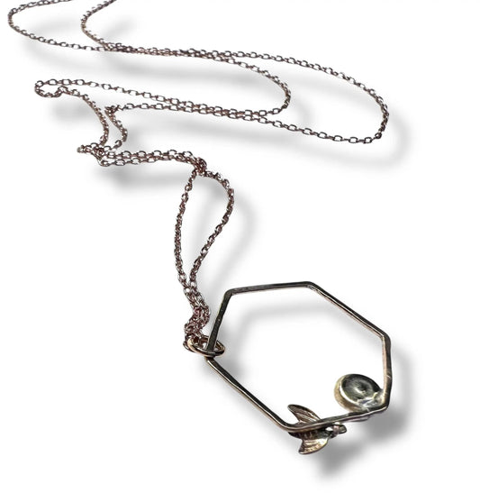 Bee Necklace/Gemstone Necklace * Janine Gerade