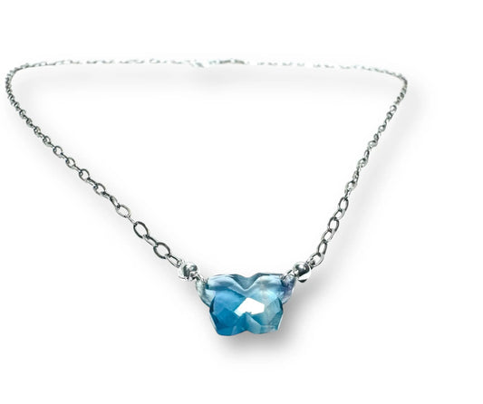 Butterfly Gemstone NecklaceCrystal Necklace, Assorted Gemstone Necklaces* Janine Gerade
