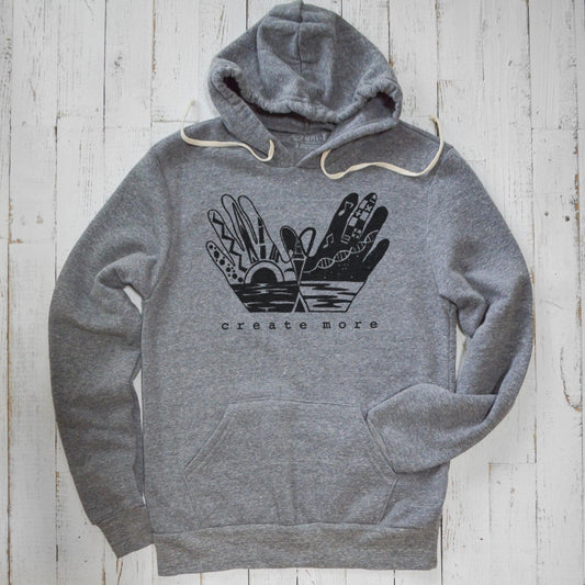 CREATE MORE Unisex Hoodie - Uni-T