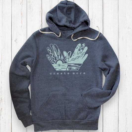 CREATE MORE Unisex Hoodie - Uni-T