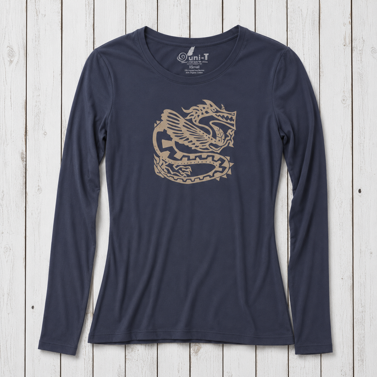 Ancient Dragon Long Sleeve T-shirt for Women