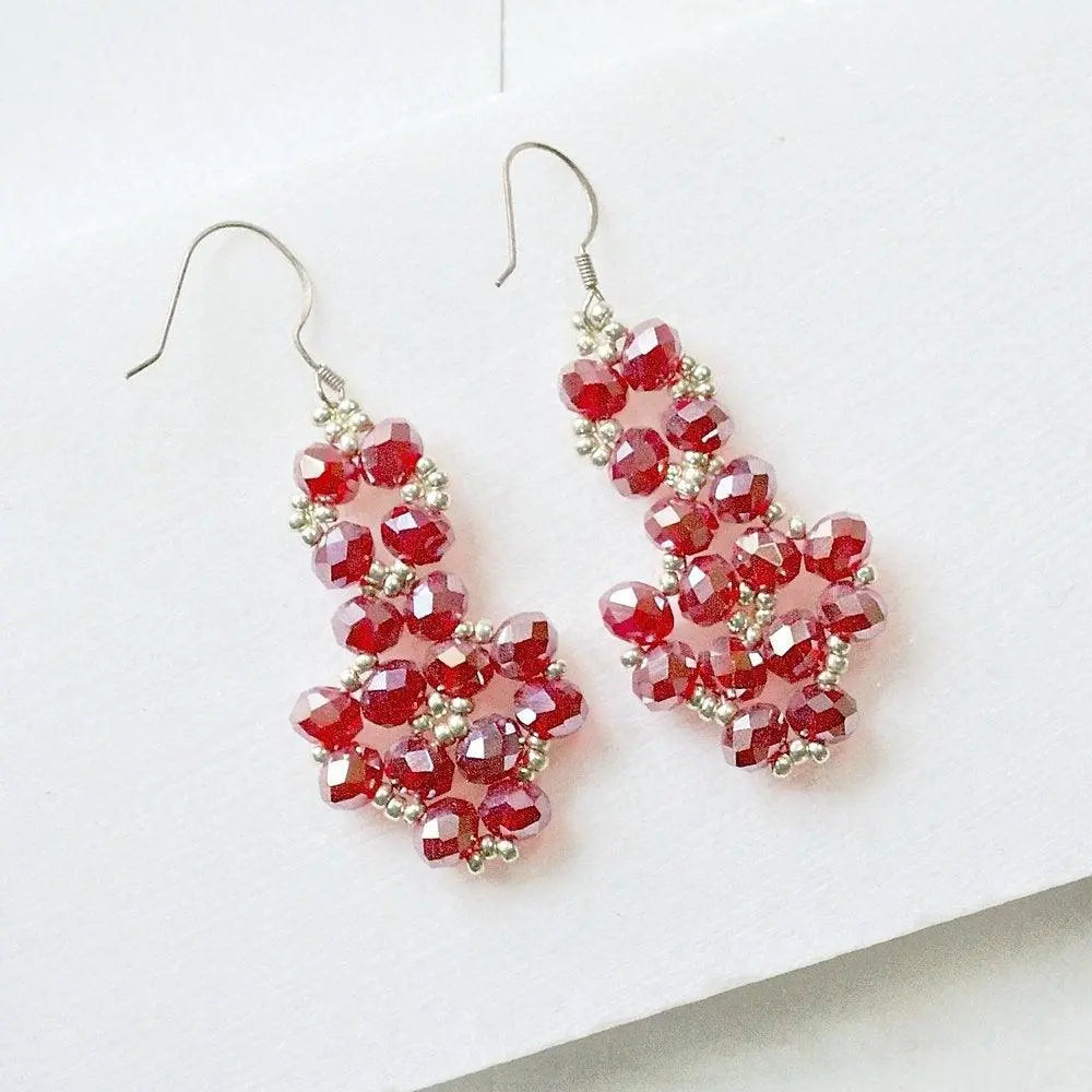 Czech Crystals Earrings - Uni-T