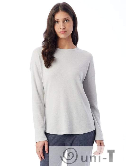 Dropped Shoulder Vintage Heavy Knit Pullover Uni-T