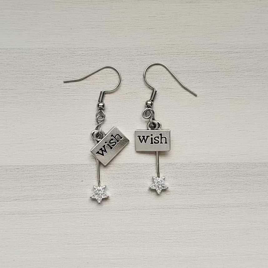 Wish Star Wand Earrings