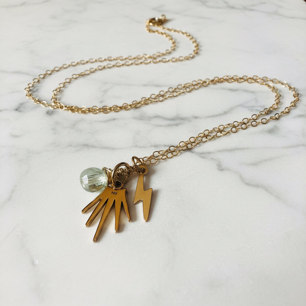 Charm Necklace/Golden Charm Necklace*