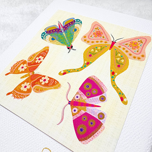 Butterfly & Moth Greeting Card