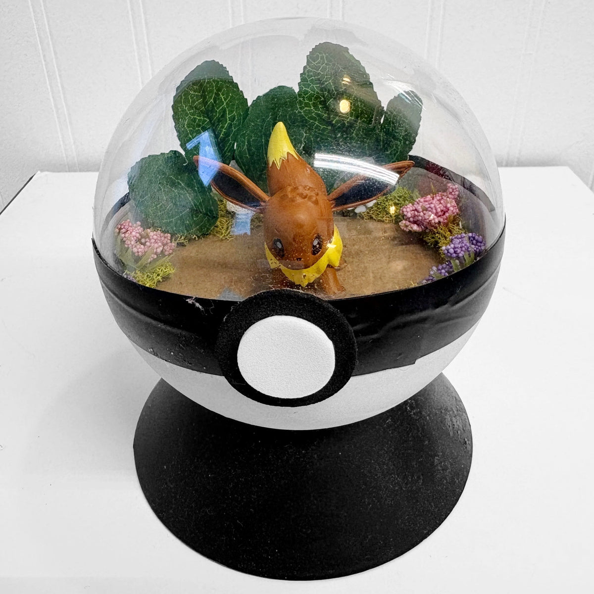 Regular Eevee Pokeball Terrarium