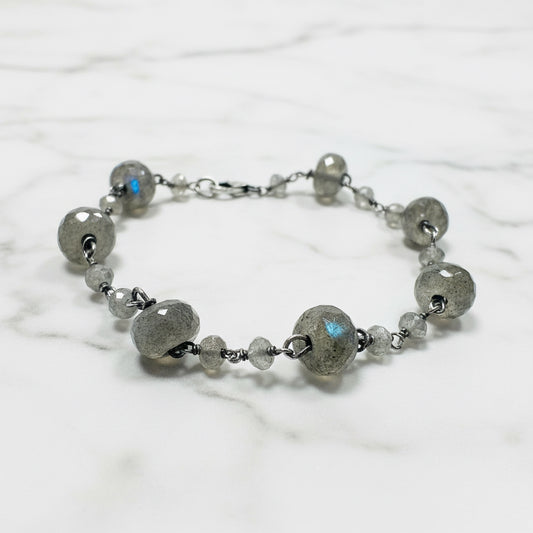 Labradorite Chain Bracelet* Janine Gerade