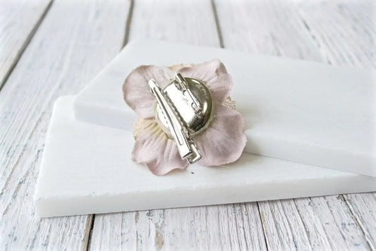 Lacy Flower Hairpin or Broach - Uni-T