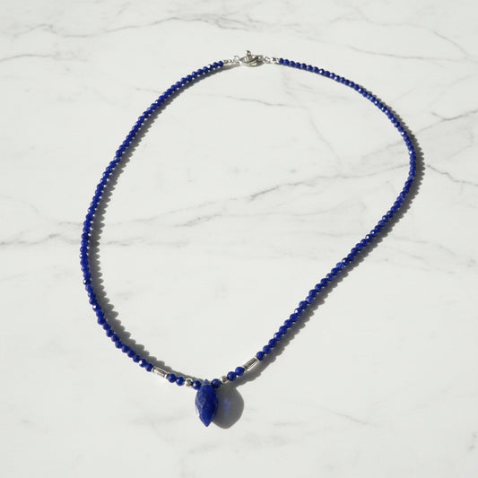 Lapis Beaded Necklace, Gemstone Necklace* Janine Gerade