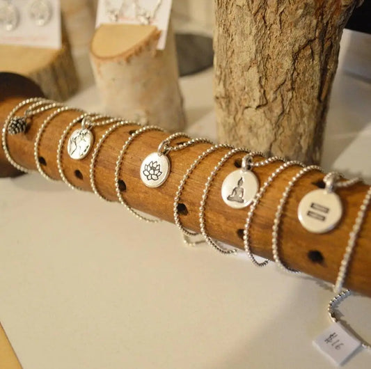 Lotus Charm Necklace - Uni-T