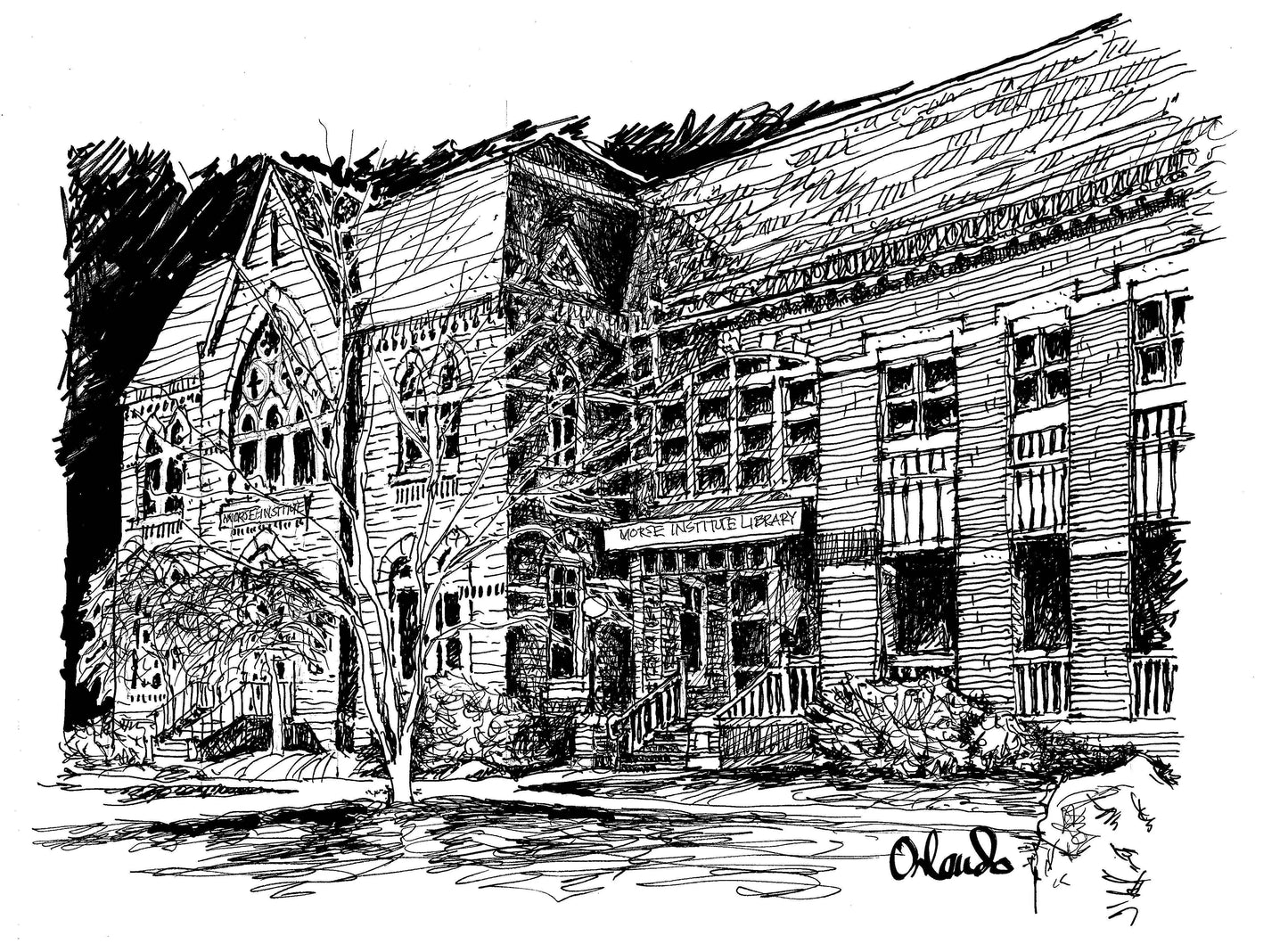 Natick Library Art Prints Marianne Orlando