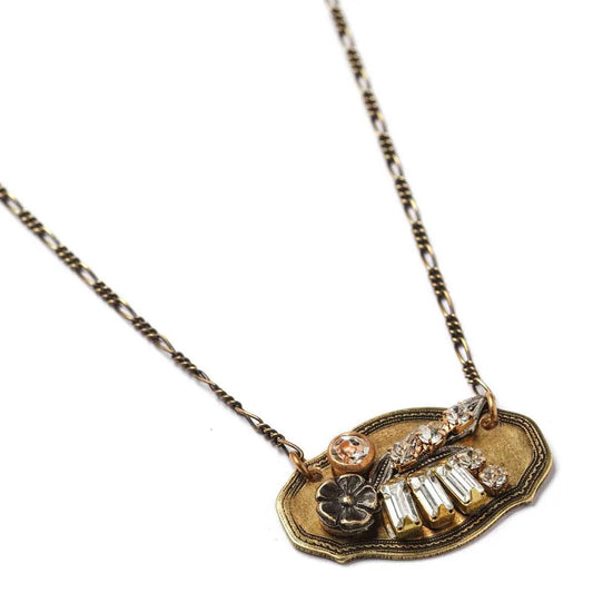 Samira Small Pendant Necklace Elements Jill Schwartz