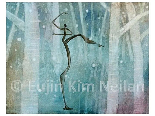 Snow, Giclee Print on High Quality Watercolor Paper - Uni-T
