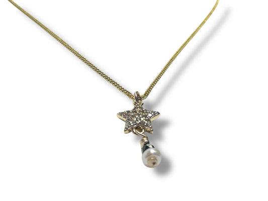 Star Necklace, Pave Star Necklace, Gold Star Necklace* Janine Gerade