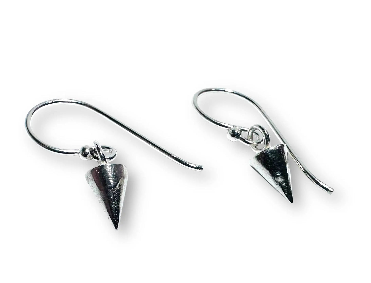 Tiny silver Spike Earrings* Janine Gerade