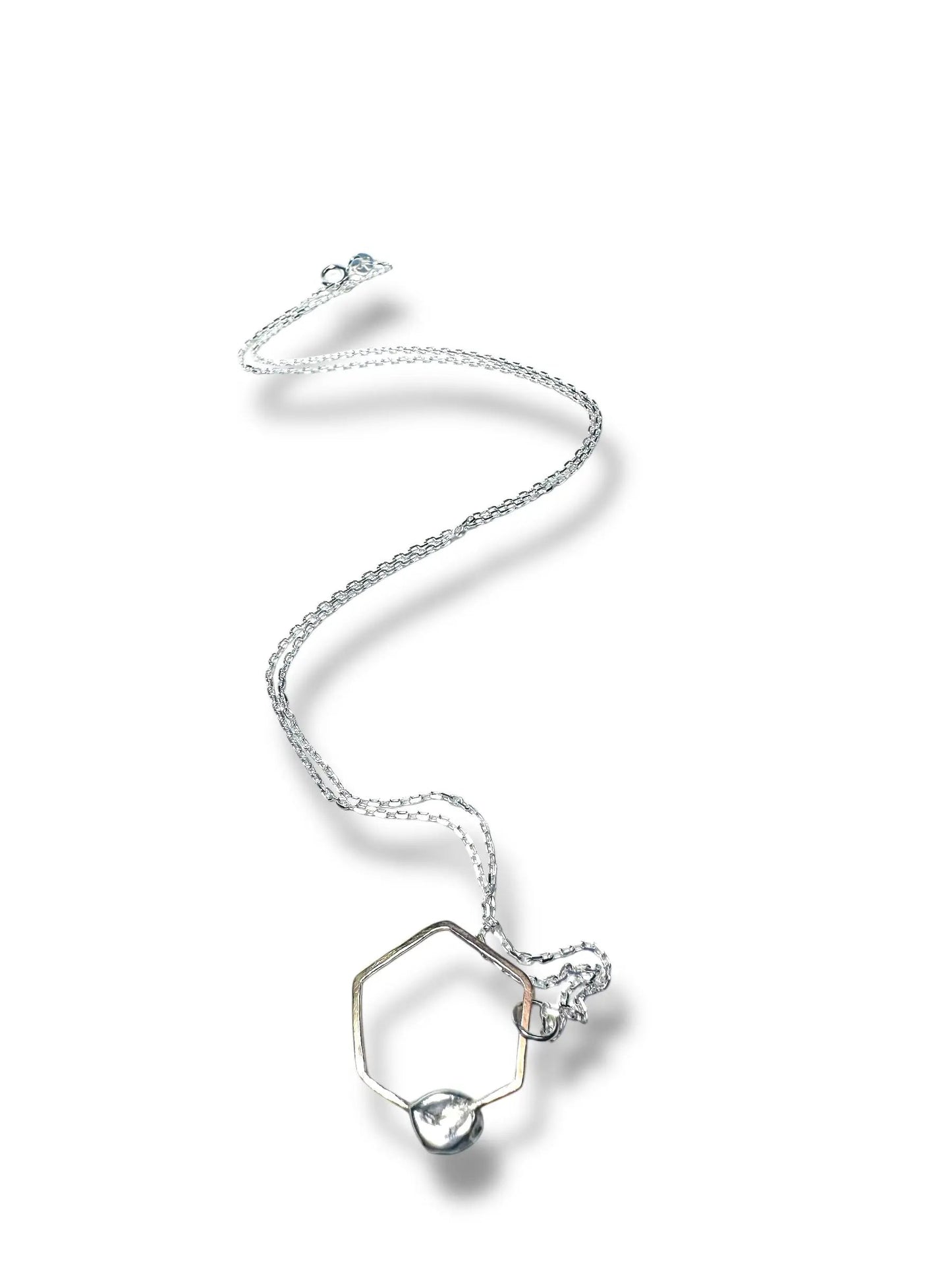 Tourmaline Hexagon Necklace/Gemstone Necklace* Janine Gerade