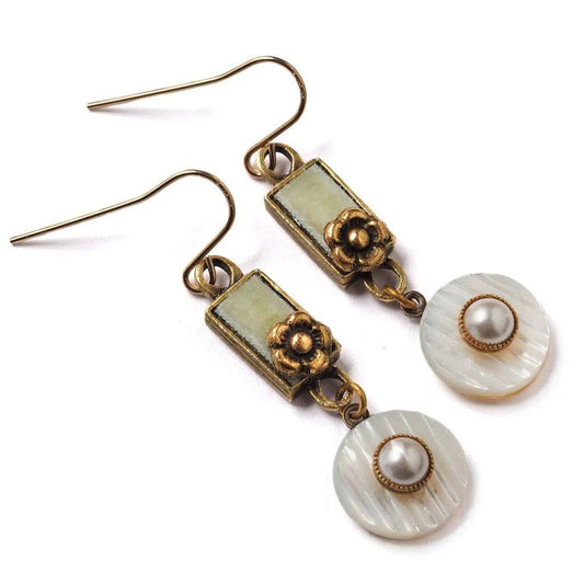 Velvet Flower Earrings Elements Jill Schwartz