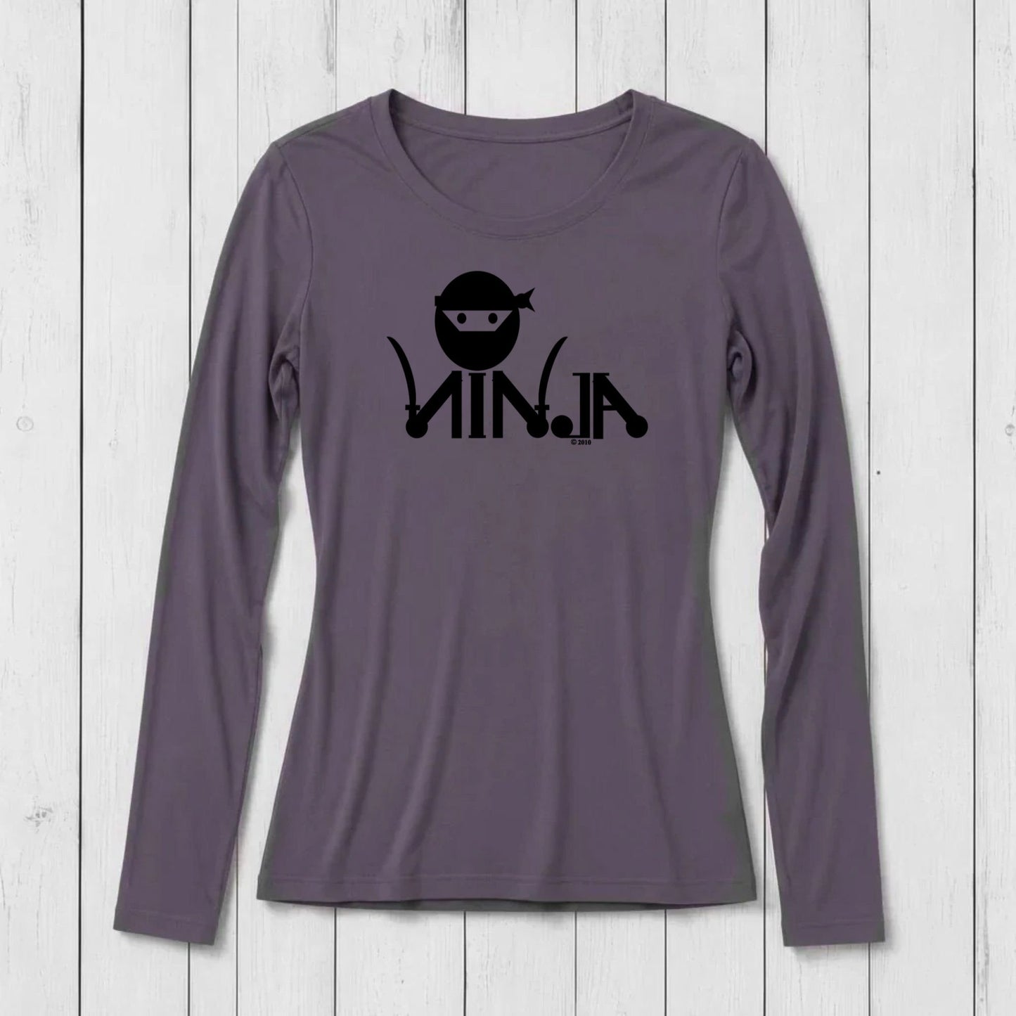 "Ninja" Long Sleeve T-Shirt for Women