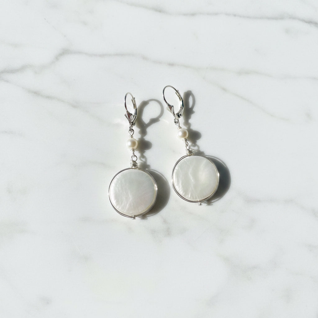 Mother of Pearl Earrings