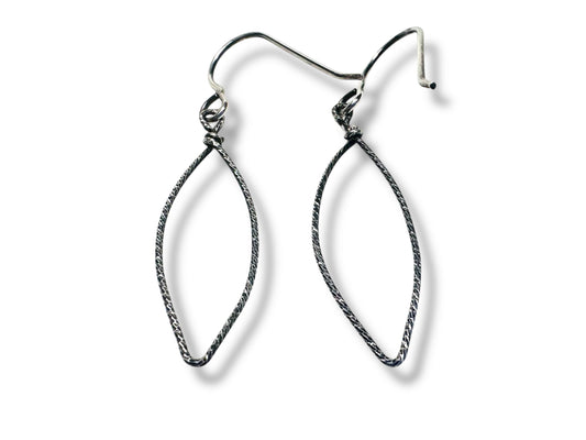 Silver Marquise Earrings jewelry