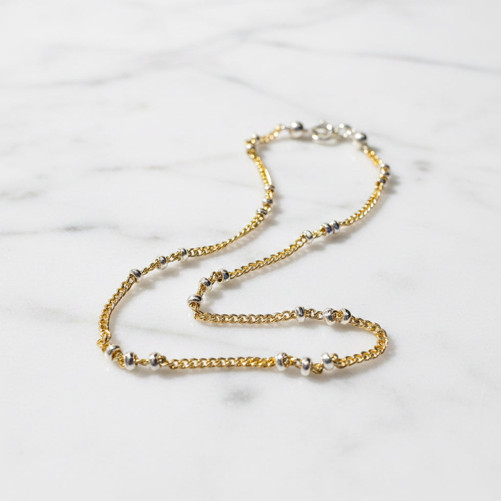 Gold and Silver Chain Bracelets***