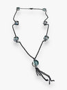 Long crystal and Chain Layering Necklace, Uni-T Janine Gerade