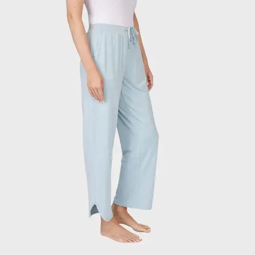 Bamboo Viscose Cropped Curve Jogger Pants Uni-T