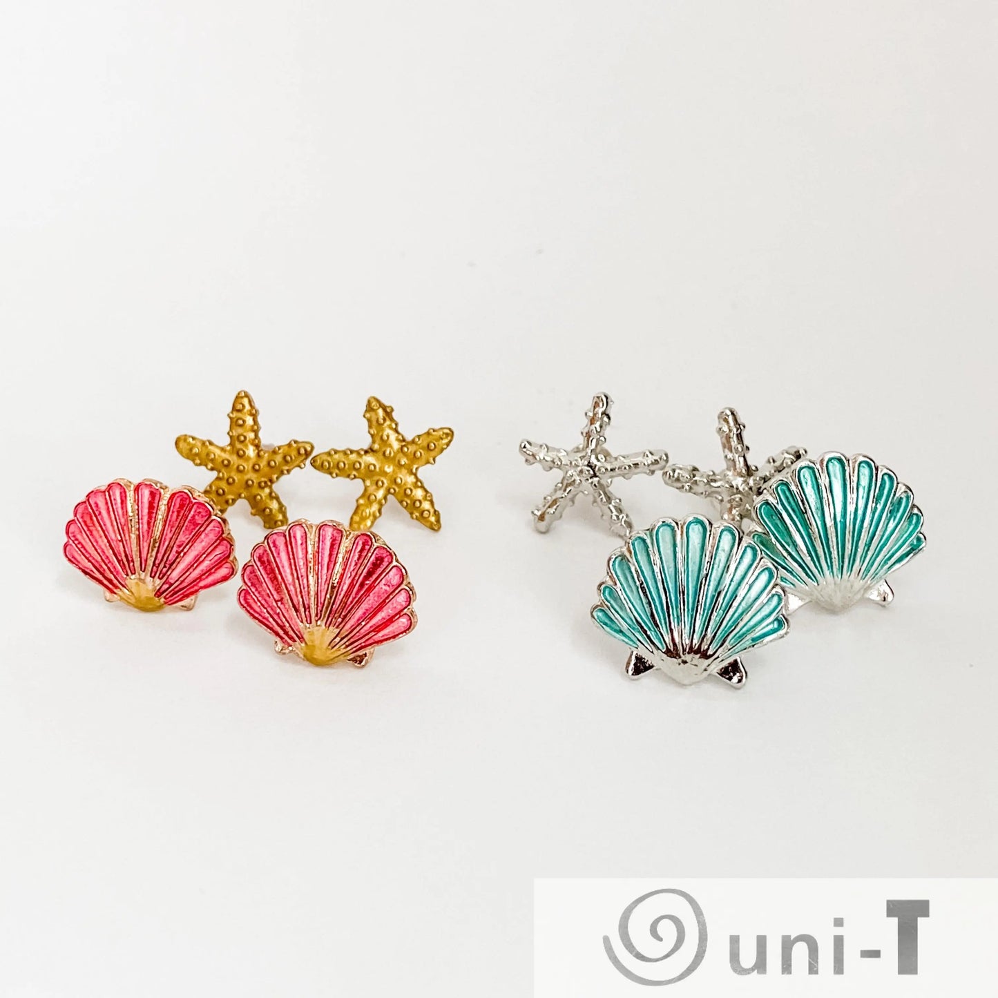 Beach Enamel Earrings Lisa Trachtman