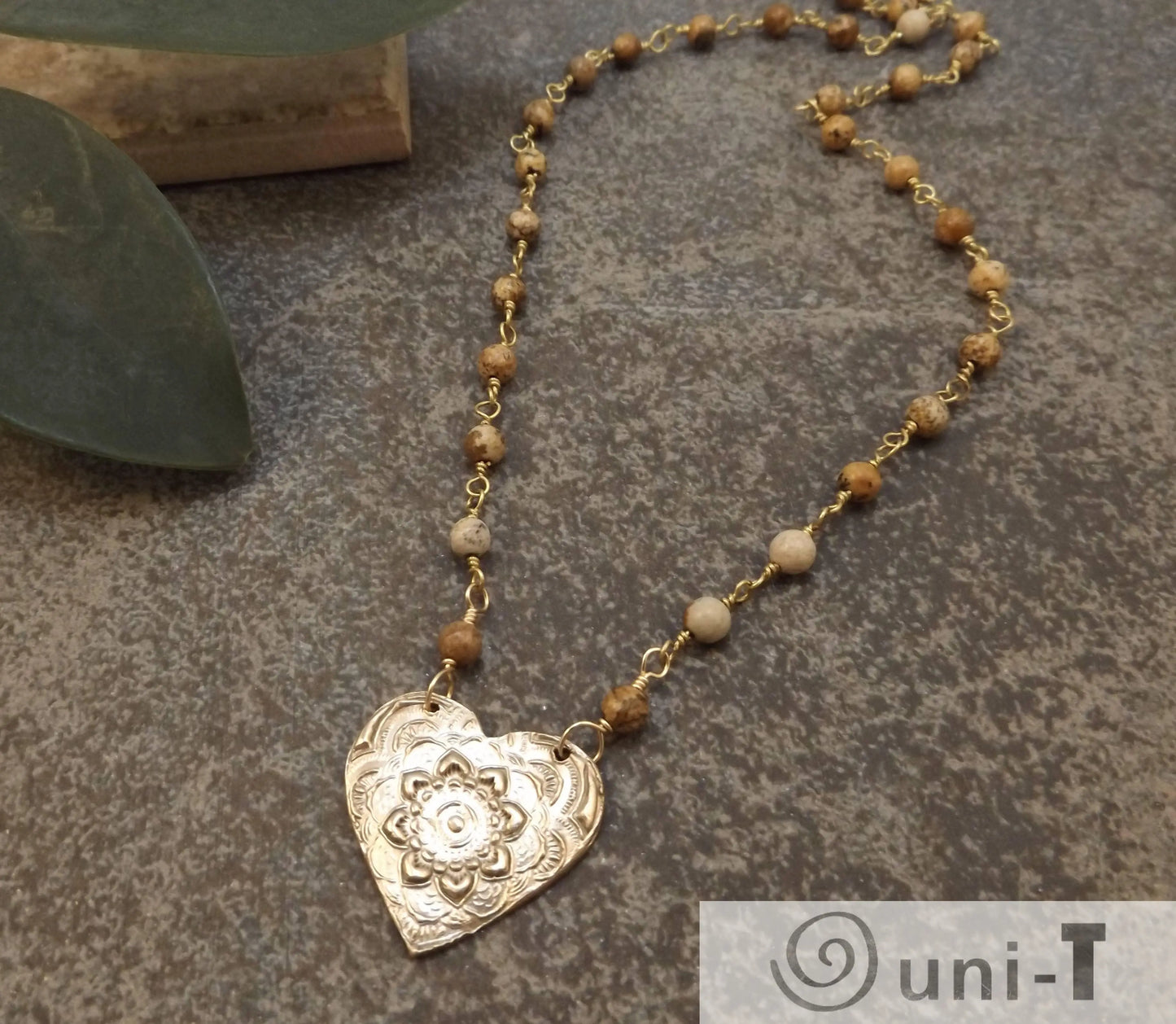 Brynn - Mandala Heart Necklace Felicity