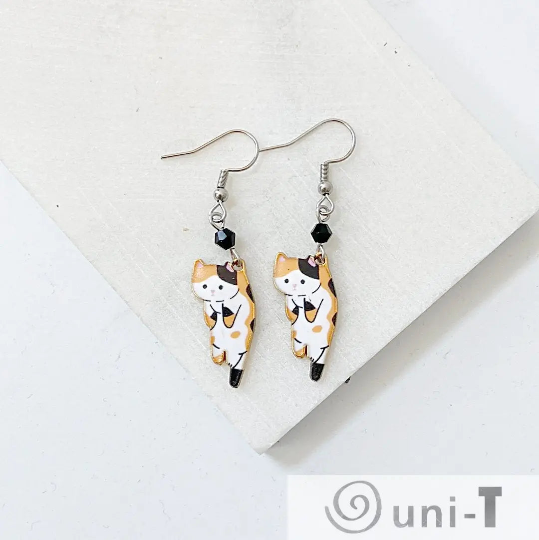 Calico Kittens Earrings Shana Cohen