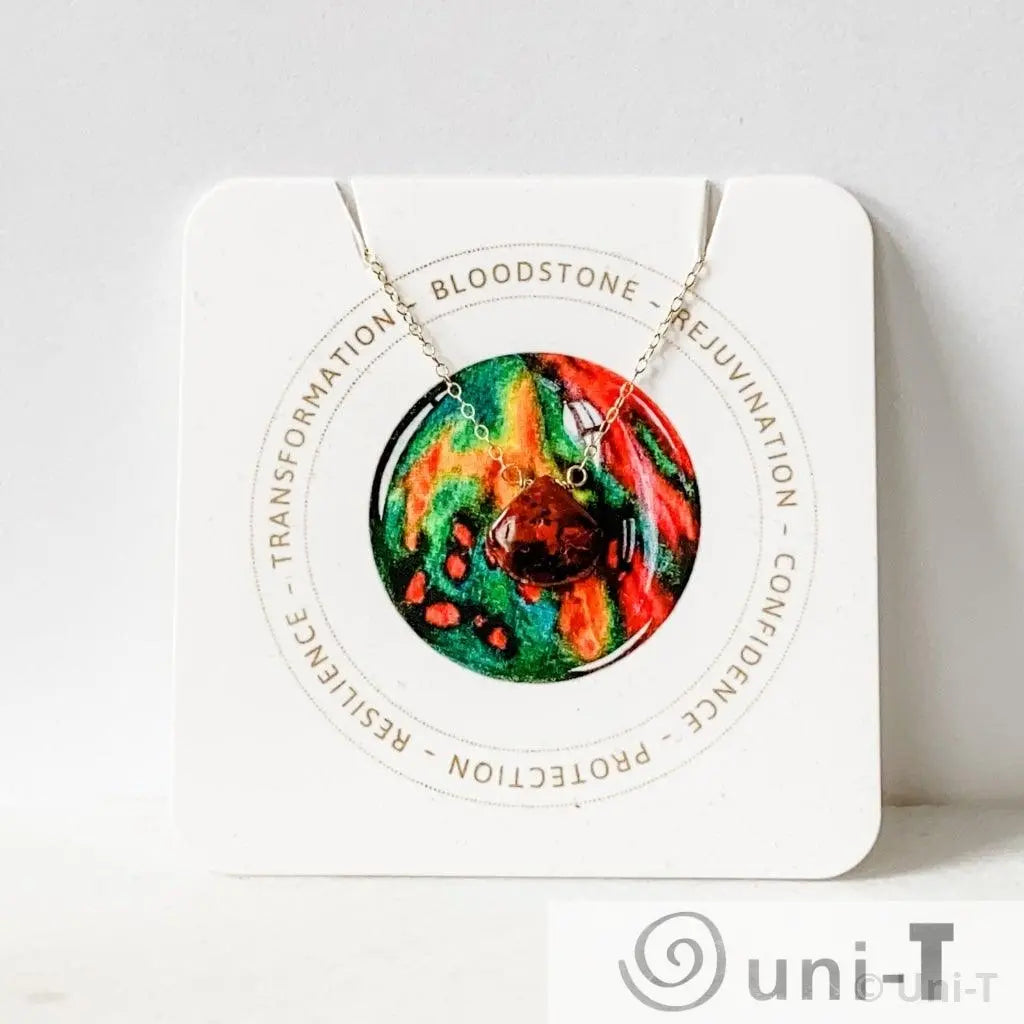 Carded Gemstone on 18in Silk Necklaces Janine Gerade