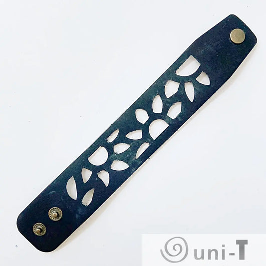 Cutout Leather Band - Sunflower Design Carolina Portillo