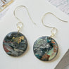 Round Polymer Clay  Earrings Uni-T