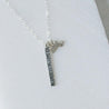 Sterling Silver Massachusetts Charm Necklaces Uni-T
