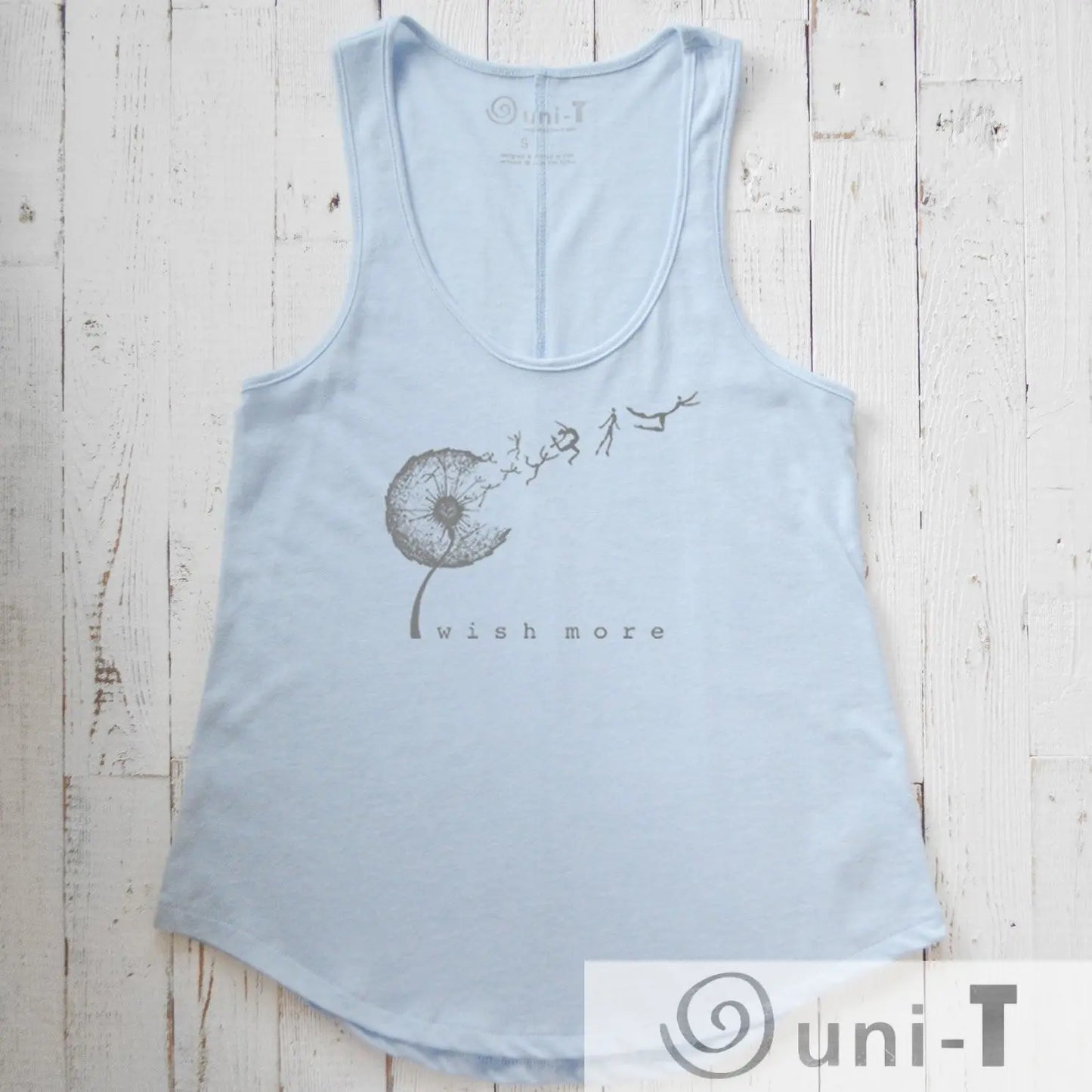 Dandelion Vintage Washed Tank Top - Wish More Uni-T