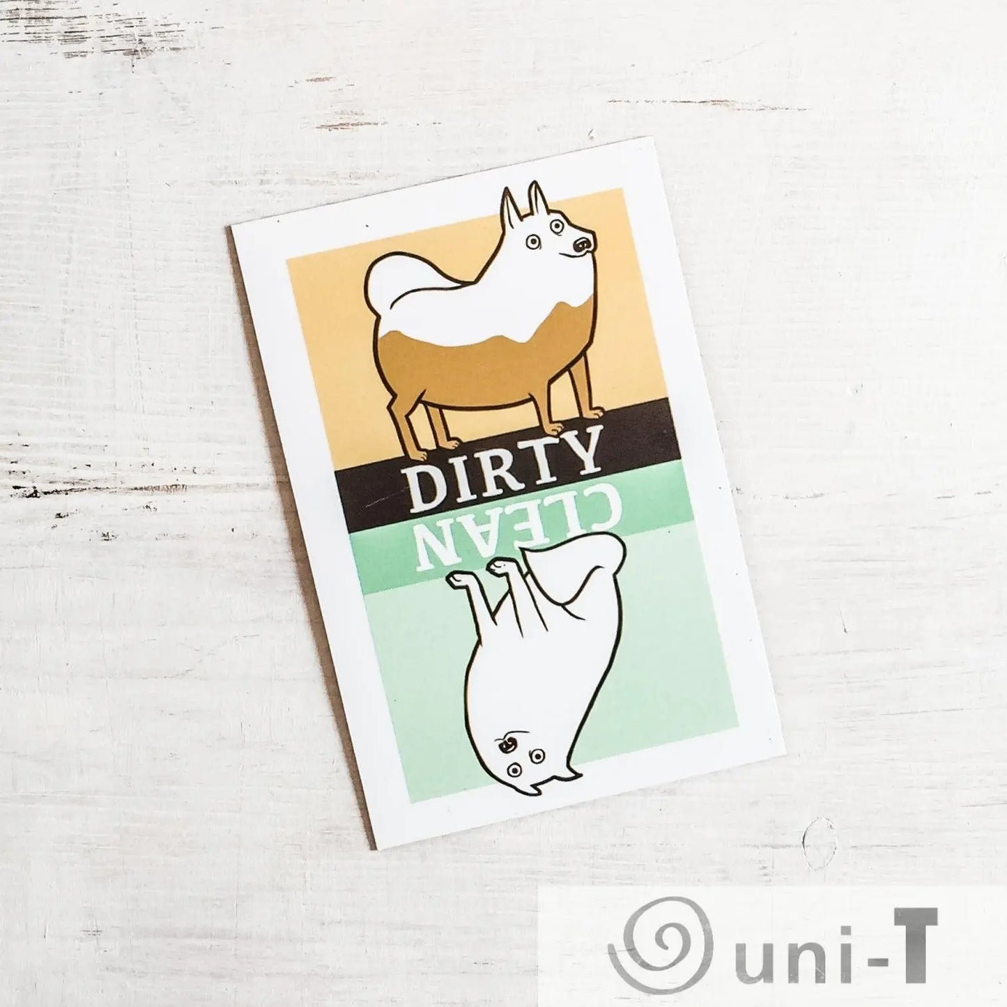 Dirty and Clean Dishwasher Magnets Mitra Farmand