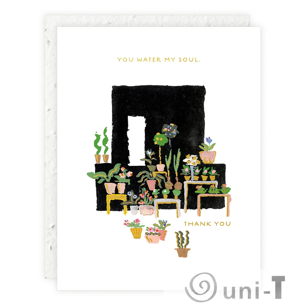 Fleuriste - Thank You Card Seedlings