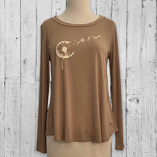 Flowy Dandelion BAMBOO CLASSIC LONG SLEEVE - Limited Collection Uni-T