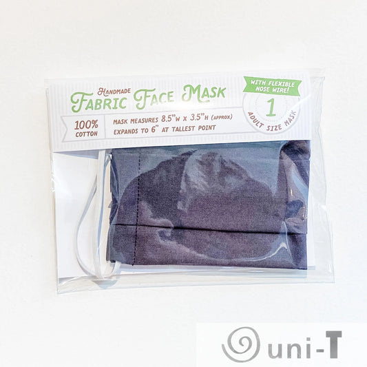 Handmade Masks with Nose Wire and Filter Pocket Uni-T