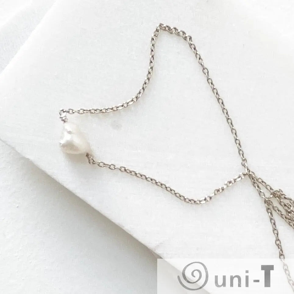 Heart Pearl Floating Pendant Nicole Goulet