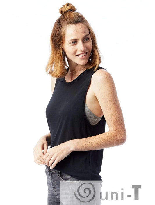 Heavy Wash Jersey Muscle Tank Top Uni-T