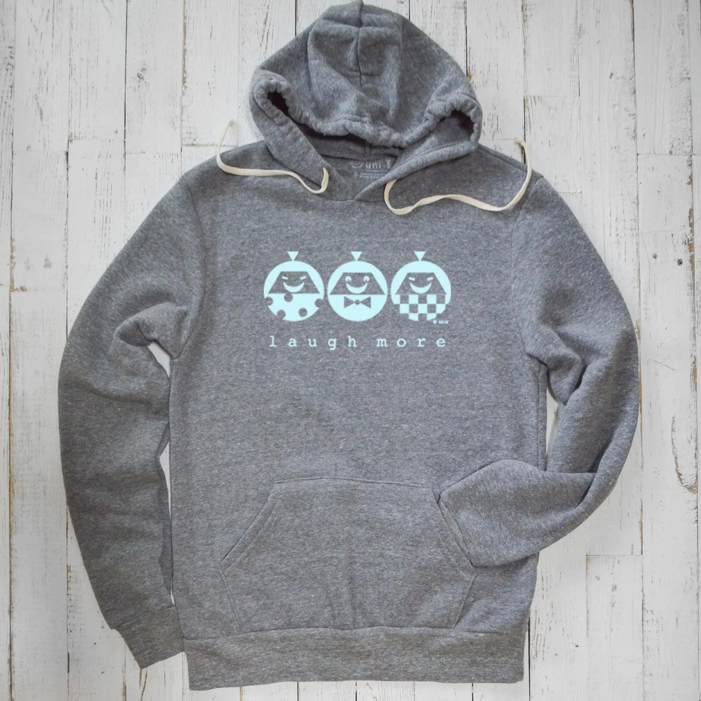 Laugh More Unisex Hoodie Uni-T