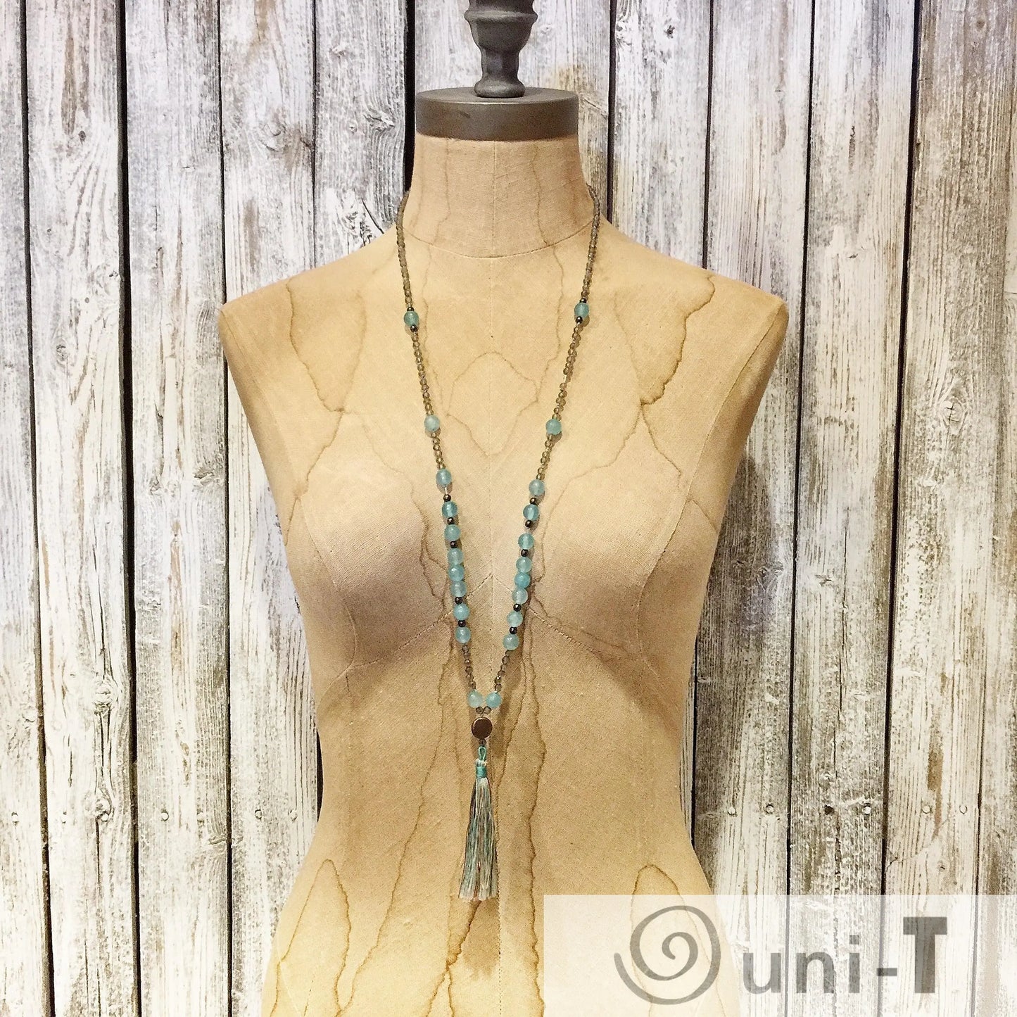 Long Beaded Mala Necklaces Janine Gerade