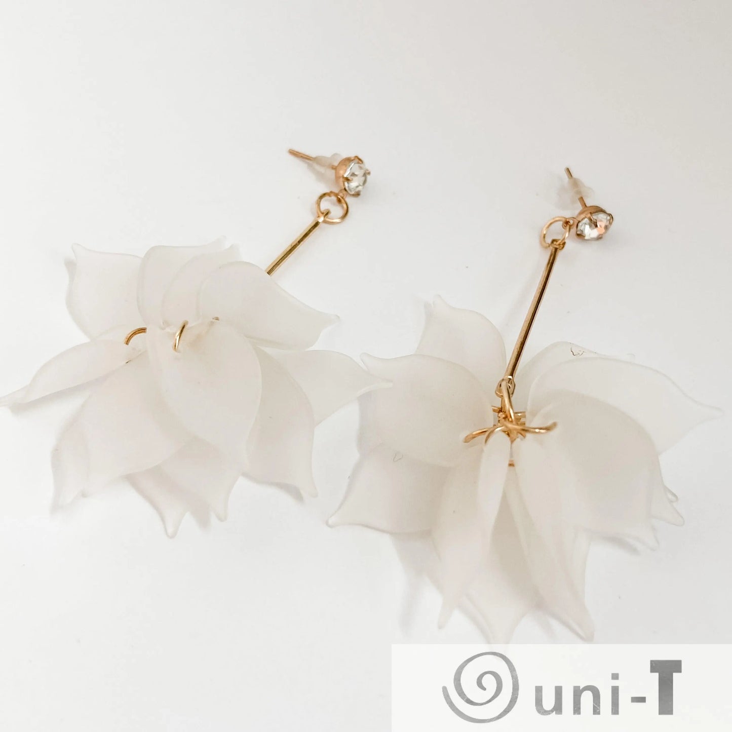 Lucite Flower Drops Lisa Trachtman